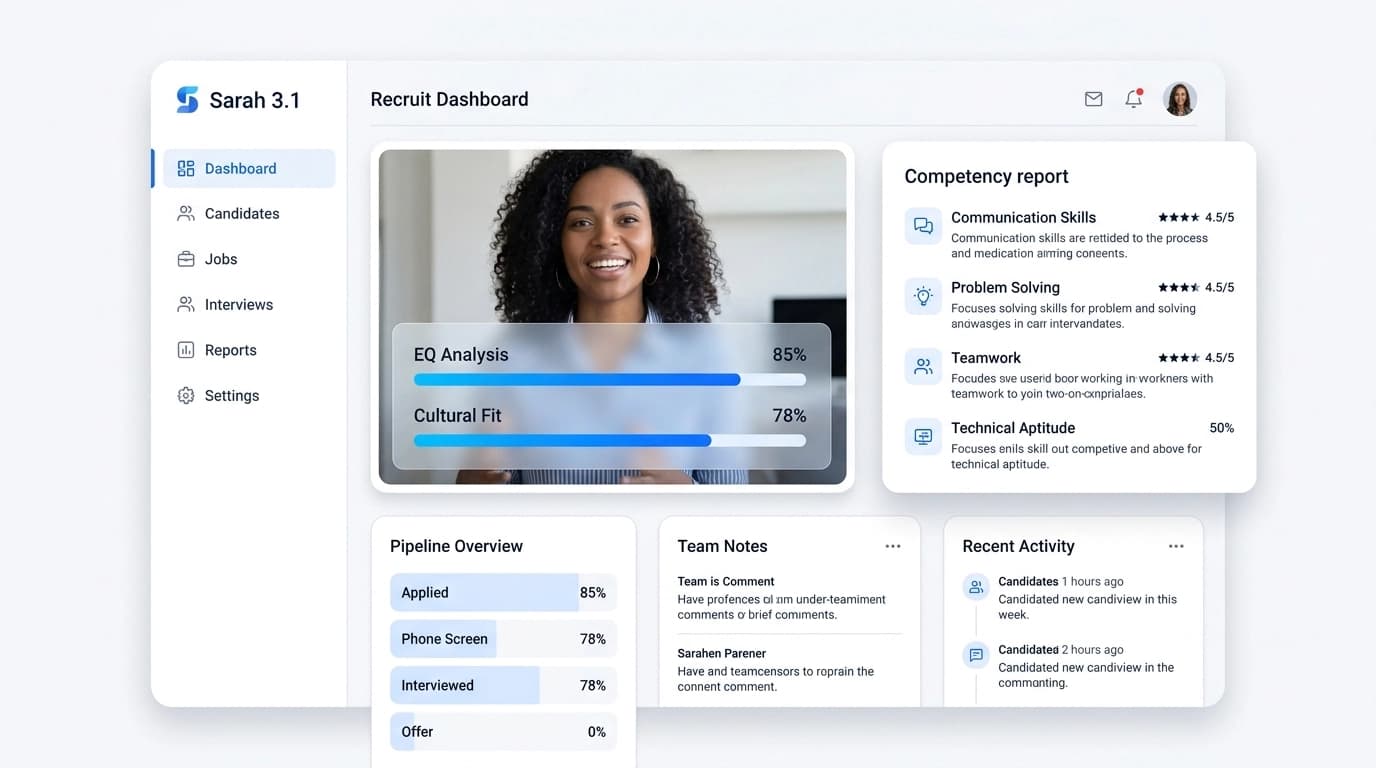 The Video-First Blueprint: Using Sarah 3.5 to Build a High-Engagement Hiring Funnel